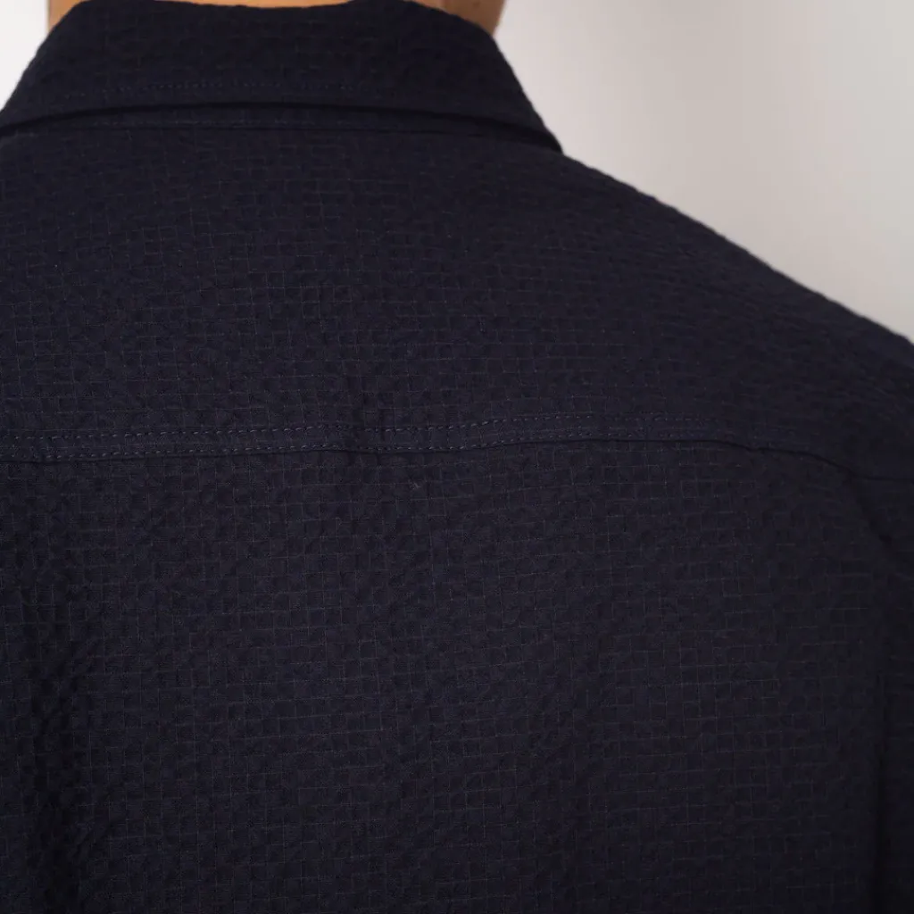 Shirts|You Must Create Curtis Shirt - Navy Seersucker