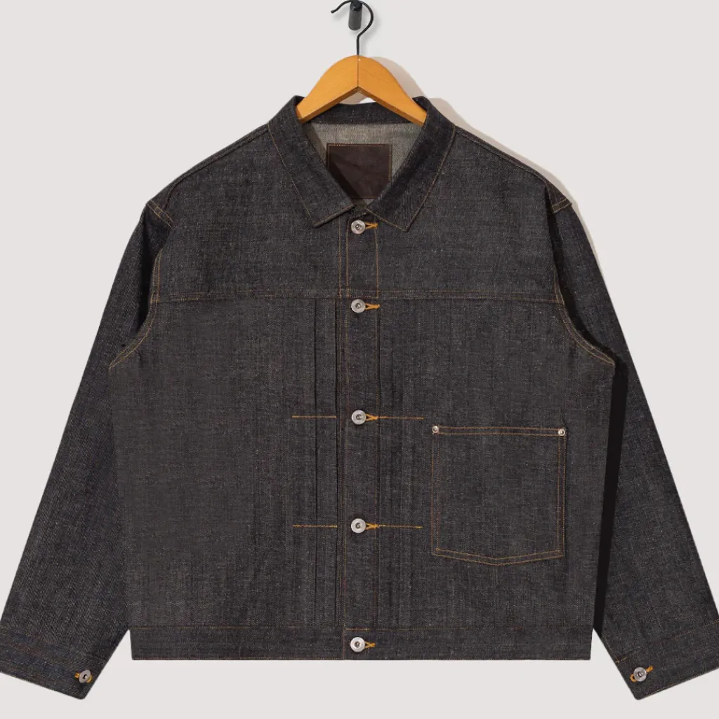 Jackets|Taiga Takahashi Denim Jacket - Raw indigo