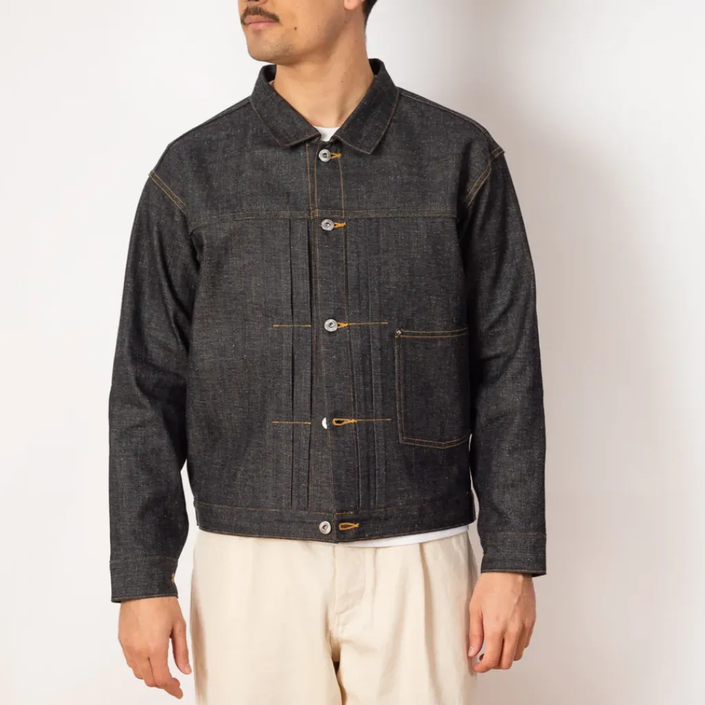Jackets|Taiga Takahashi Denim Jacket - Raw indigo