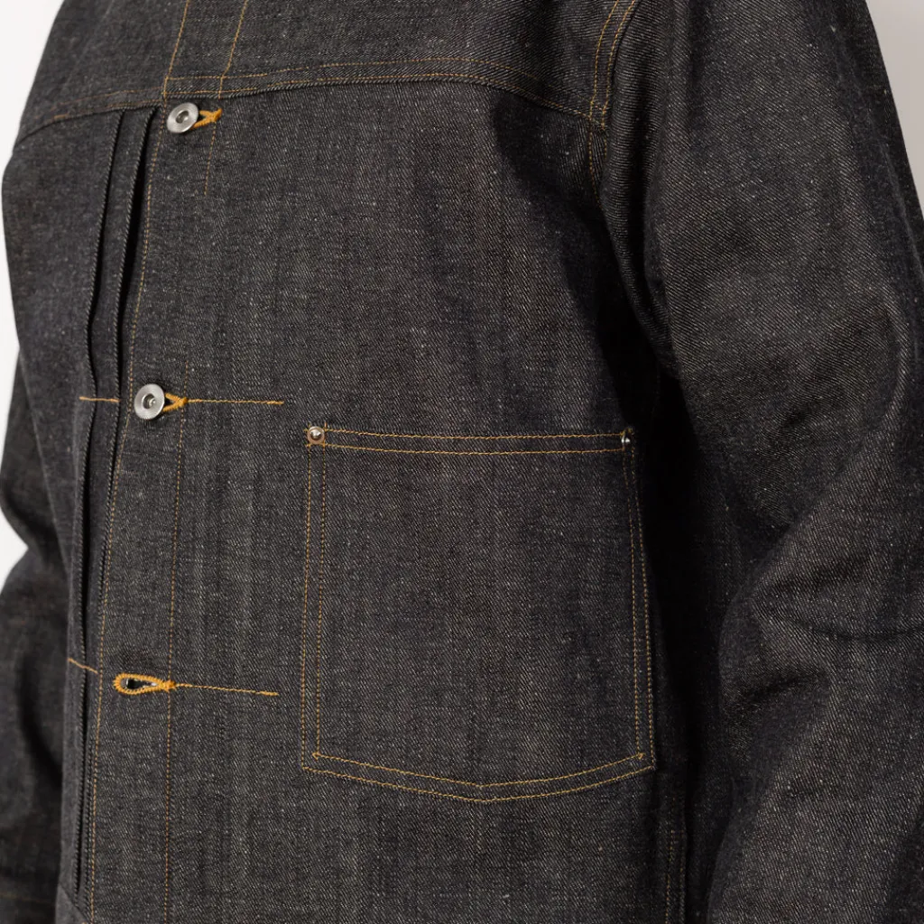 Jackets|Taiga Takahashi Denim Jacket - Raw indigo