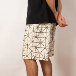 Shorts|Kapital Dojo Easy Shorts - Ecru