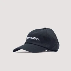 Headwear|Easy Listening Downtempo Embroidered Cap - Black