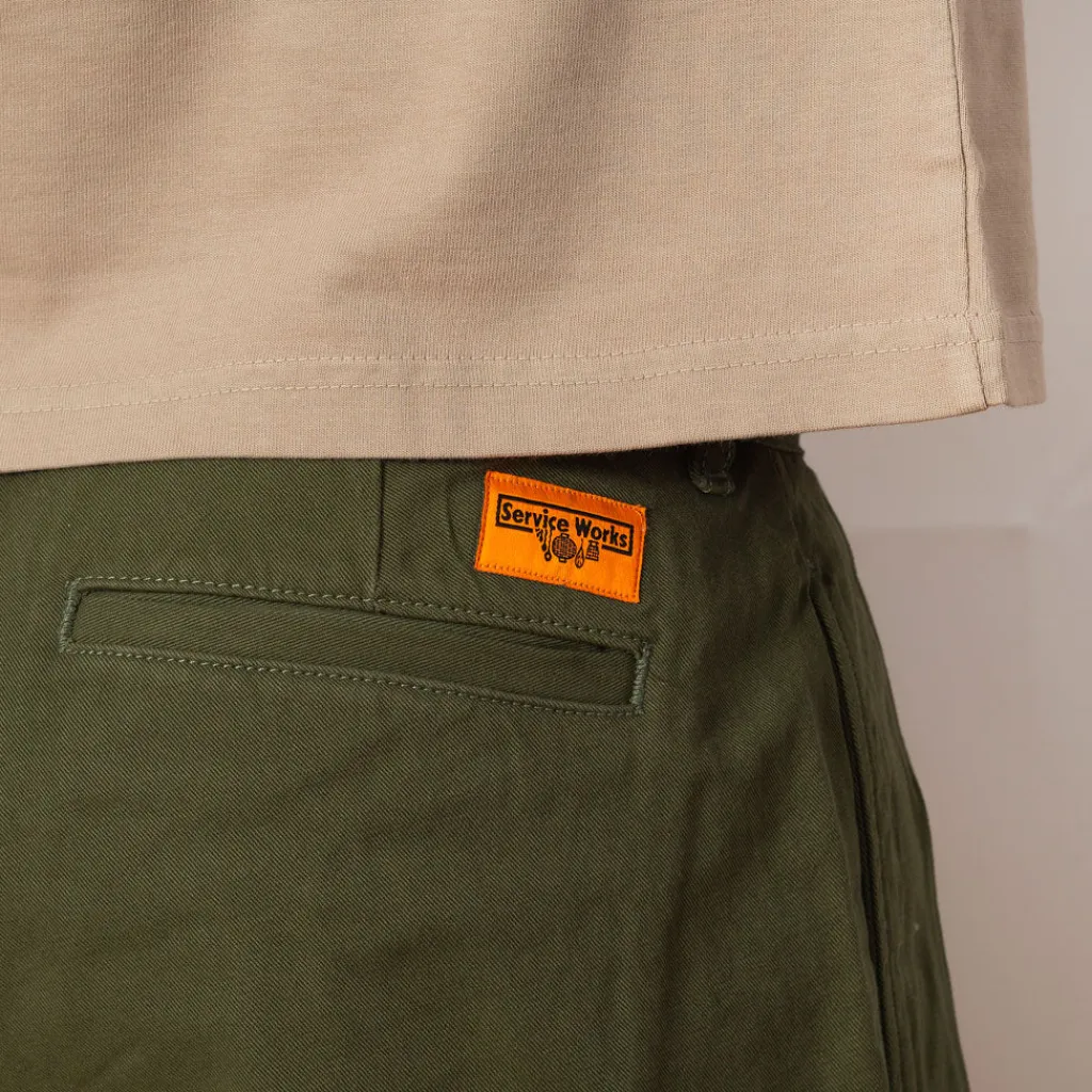 Shorts|Service Works Drill Part Timer Short - Olive