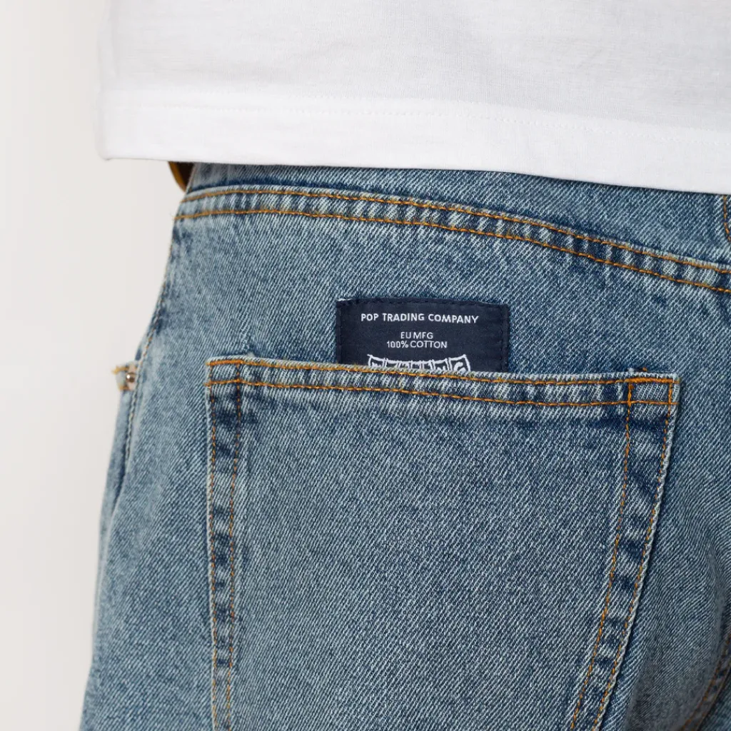 Jeans|Pop Trading Company DRS Jeans - Stonewash