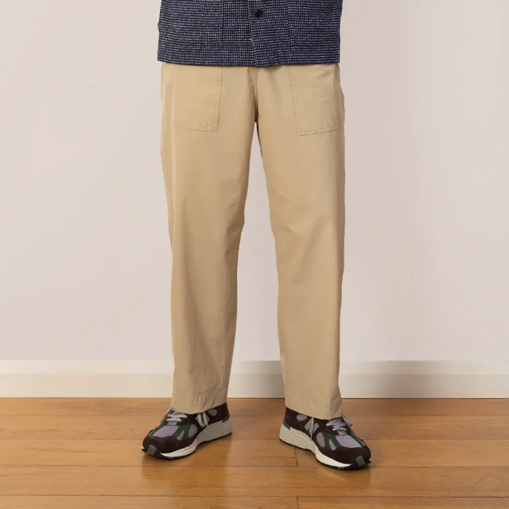 Trousers|Ends and Means Easy Baker Pant - Light Beige