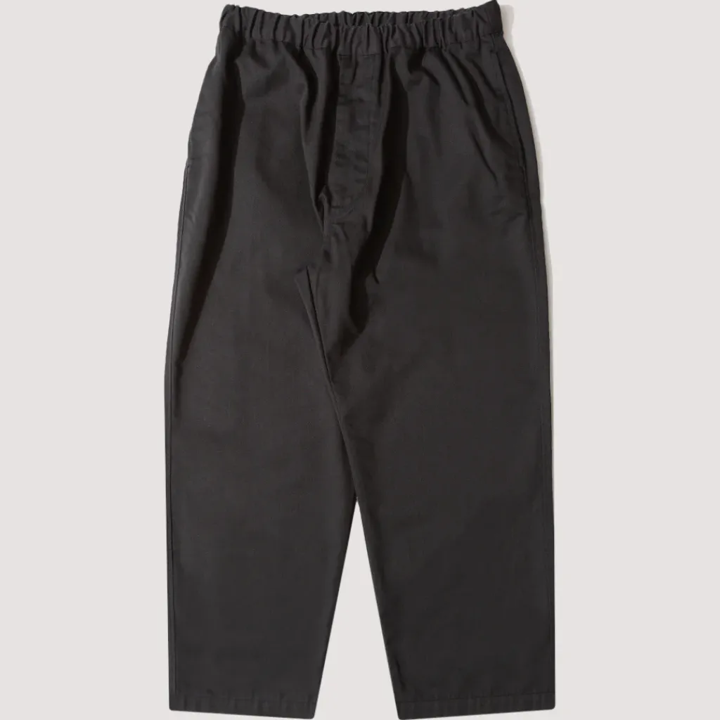 Trousers|Danton Easy Straight Pants - Charcoal