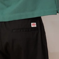 Trousers|Danton Easy Straight Pants - Charcoal