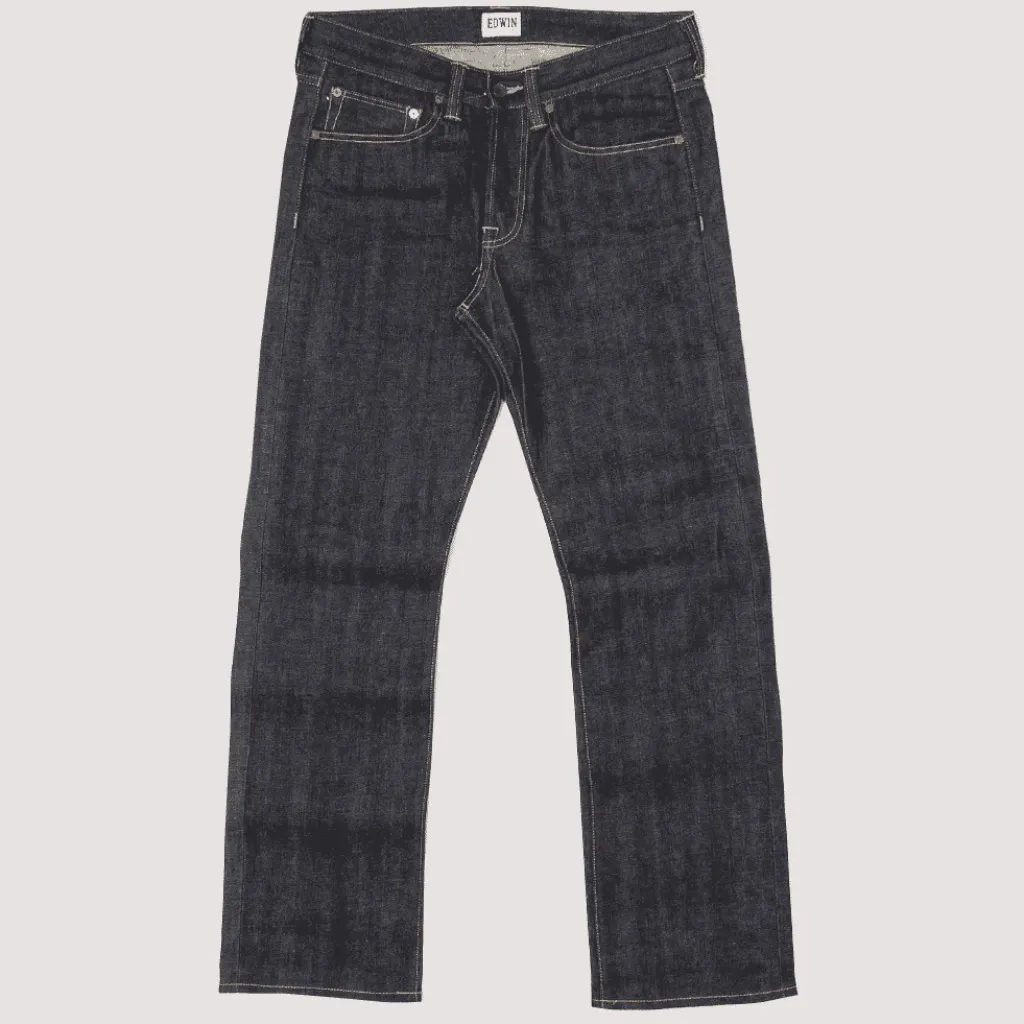 Jeans|Edwin ED-47 Red Selvedge Jeans - Raw