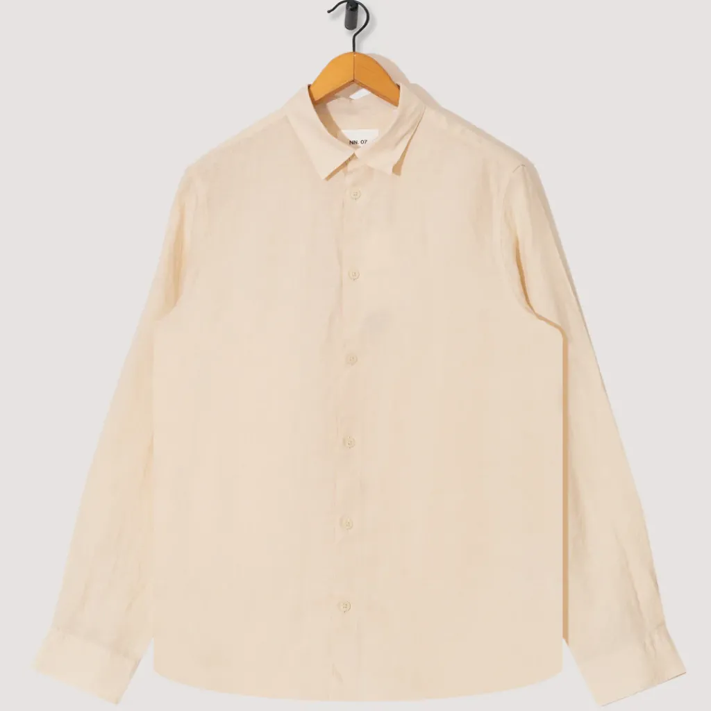 Shirts|NN07 Enzo Shirt 5708 - Ecru