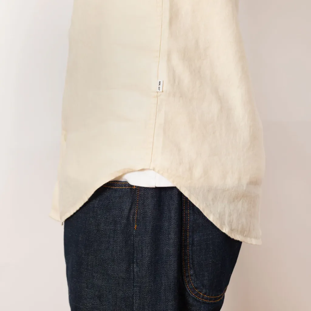 Shirts|NN07 Enzo Shirt 5708 - Ecru