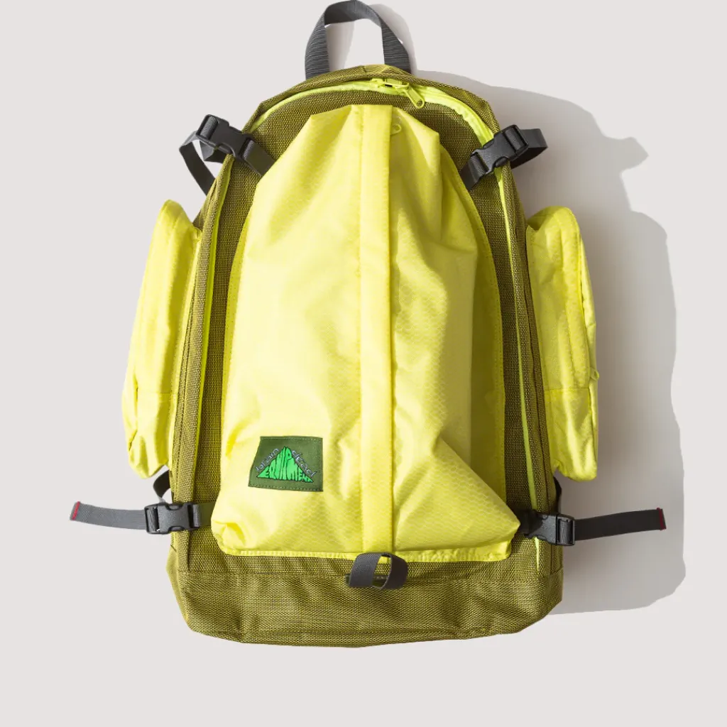 Bags|Brain Dead Equipment Alpine Backpack - Electric Yellow