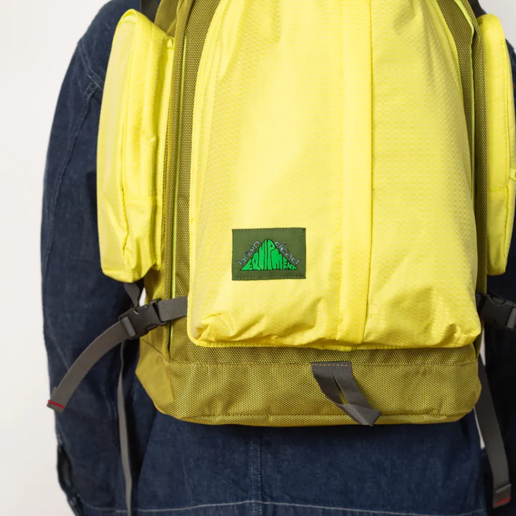 Bags|Brain Dead Equipment Alpine Backpack - Electric Yellow