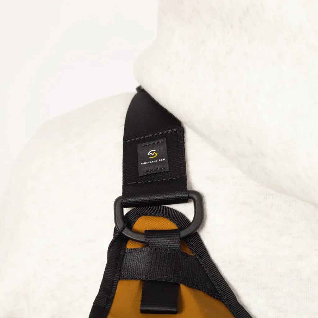 Bags|Master Piece Face Shoulder Bag - Camel