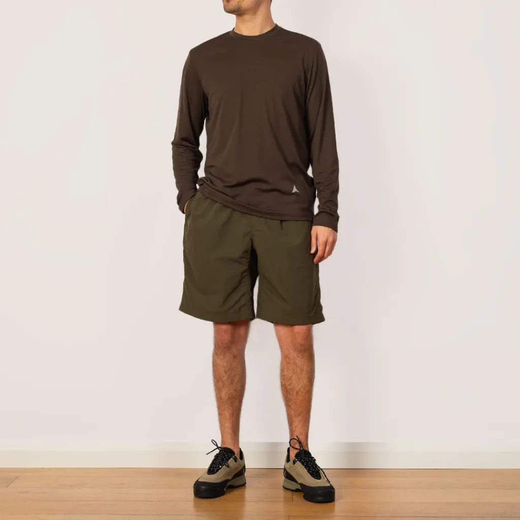 T-Shirts|Roa Fireflies L/S T-Shirt - Dark Brown