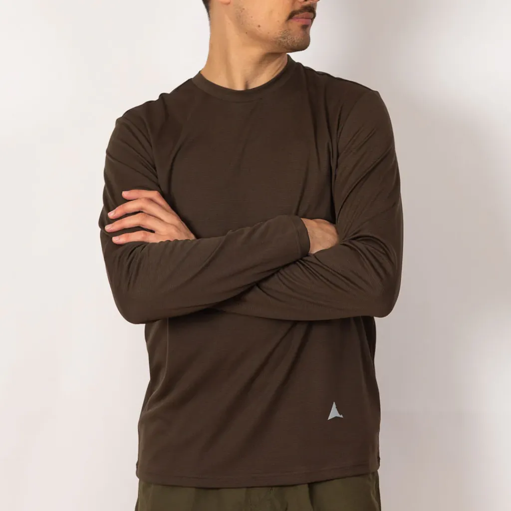 T-Shirts|Roa Fireflies L/S T-Shirt - Dark Brown