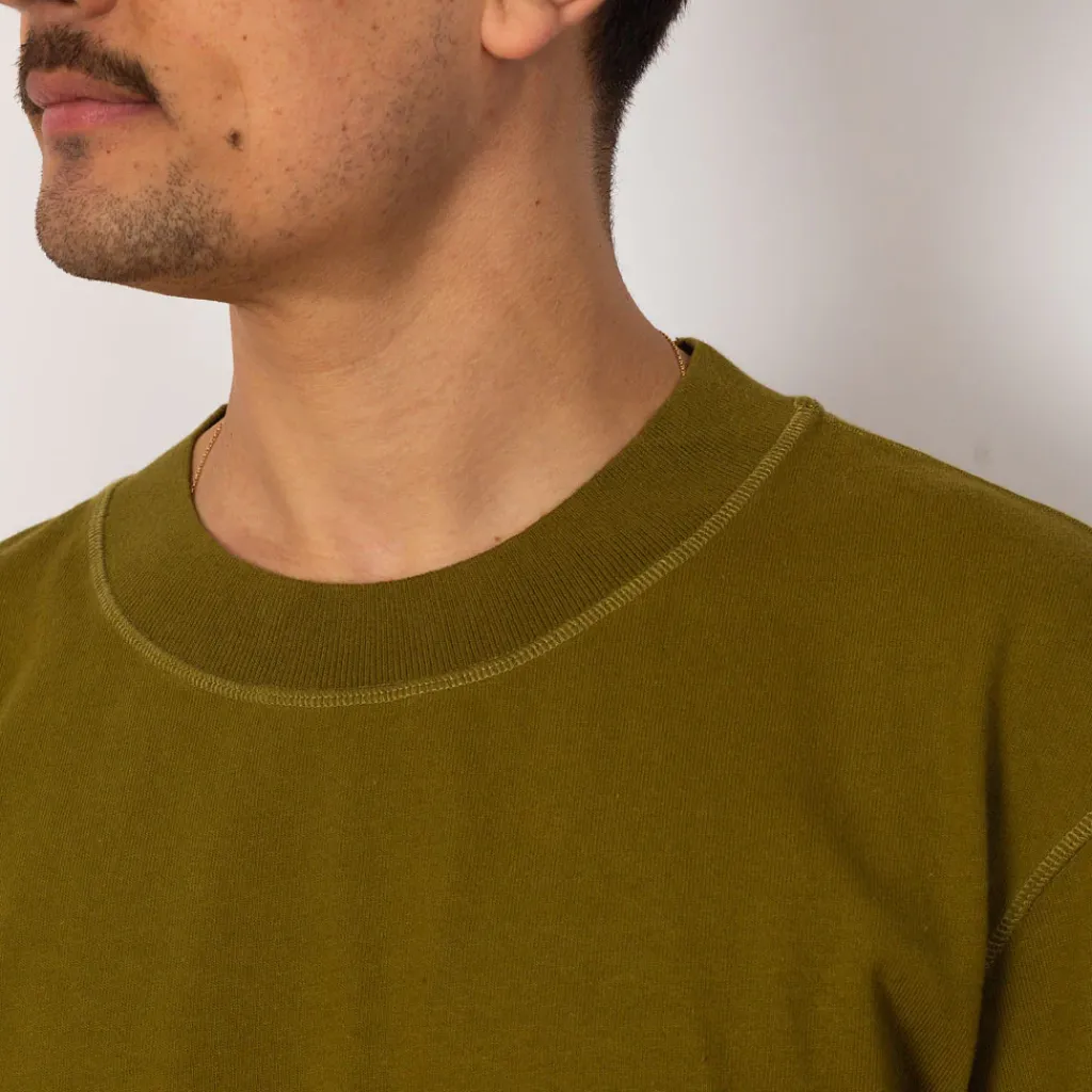 T-Shirts|MHL By Margaret Howell Flatlock Crew - Lichen