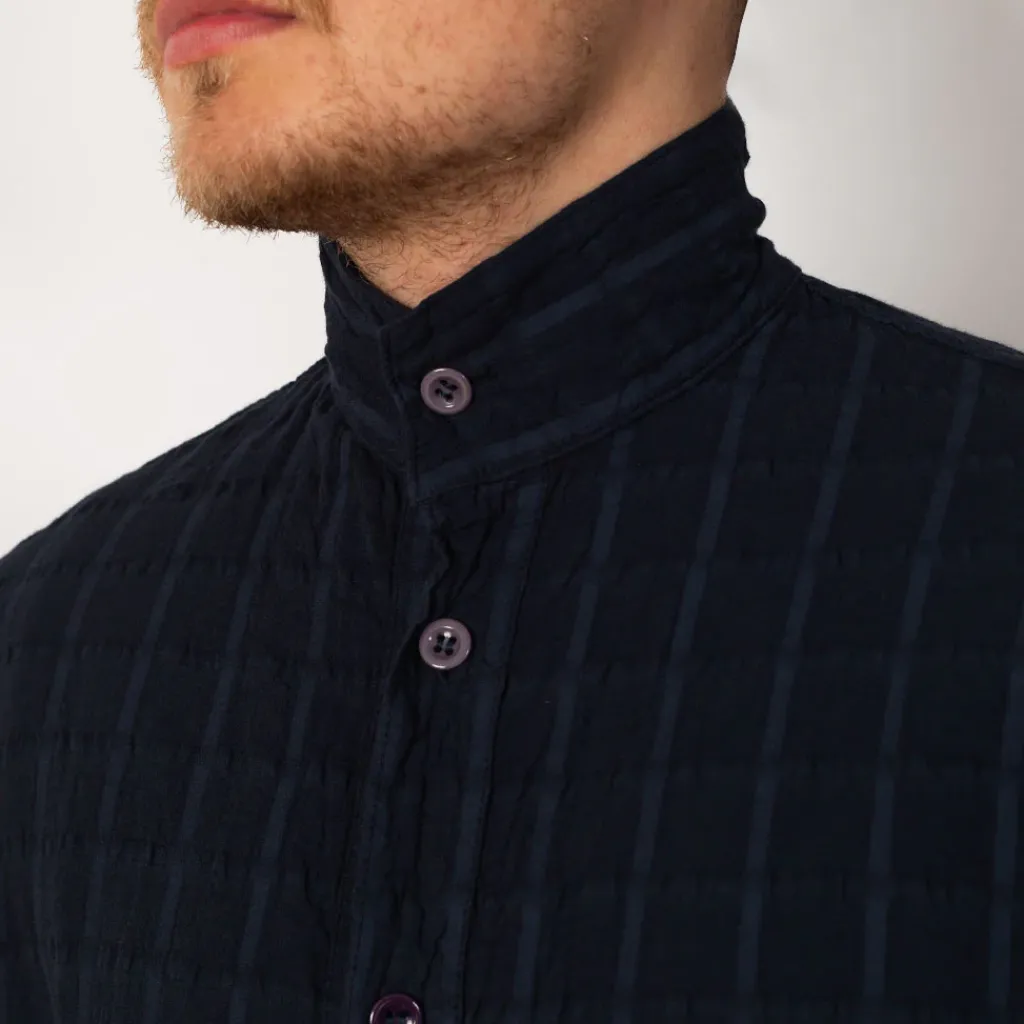 Shirts|Tender Co. Flipped Collar Shirt - Hadal Blue