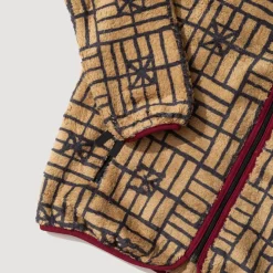 Sweatshirts|Kapital Folk Domino Zip Fleece - Beige