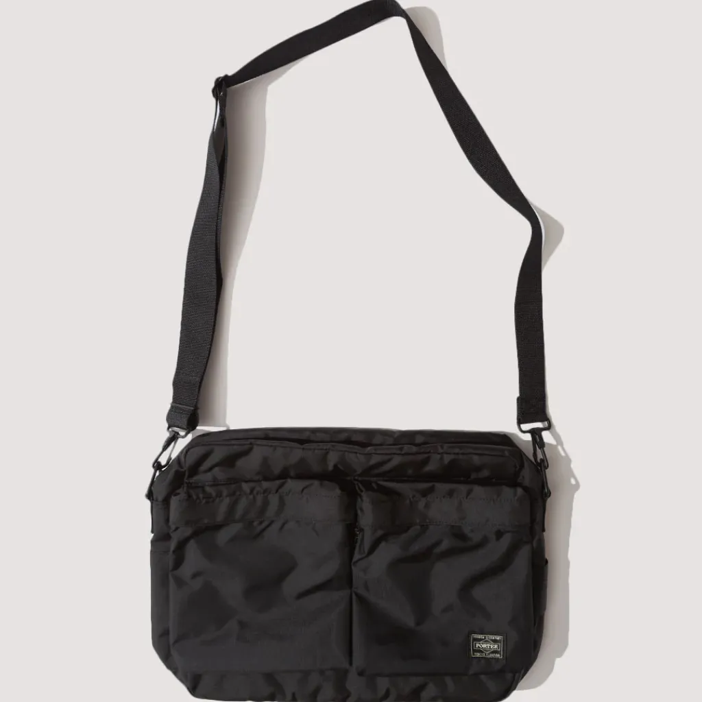 Bags|Porter - Yoshida u0026 Co. Force Shoulder Bag - Black