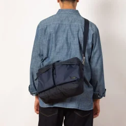 Bags|Porter - Yoshida u0026 Co. Force Shoulder Bag - Navy
