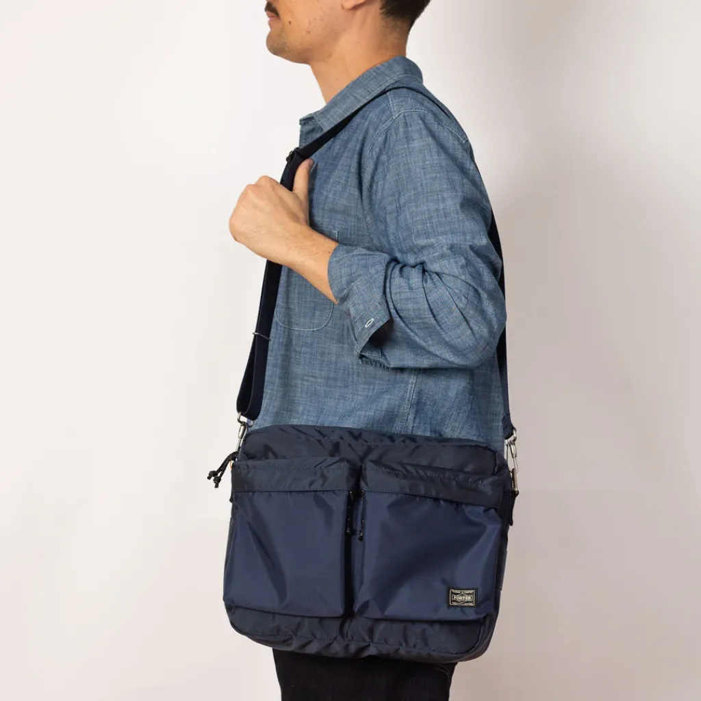 Bags|Porter - Yoshida u0026 Co. Force Shoulder Bag - Navy