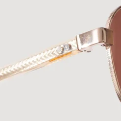 Sunglasses|Oscar Deen Fraser Metal - Treacle/Chocolate Brown