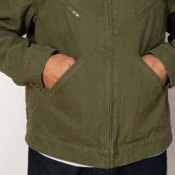 Jackets|Pop Trading Company Full Zip Jacket - 4 Leaf Clover