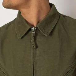 Jackets|Pop Trading Company Full Zip Jacket - 4 Leaf Clover
