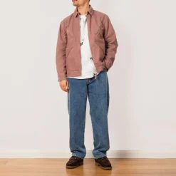 Jackets|Pop Trading Company Full Zip Jacket - Twilight Mauve