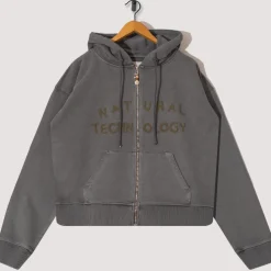 Sweatshirts|Story MFG Geo Zip Hoodie - Black
