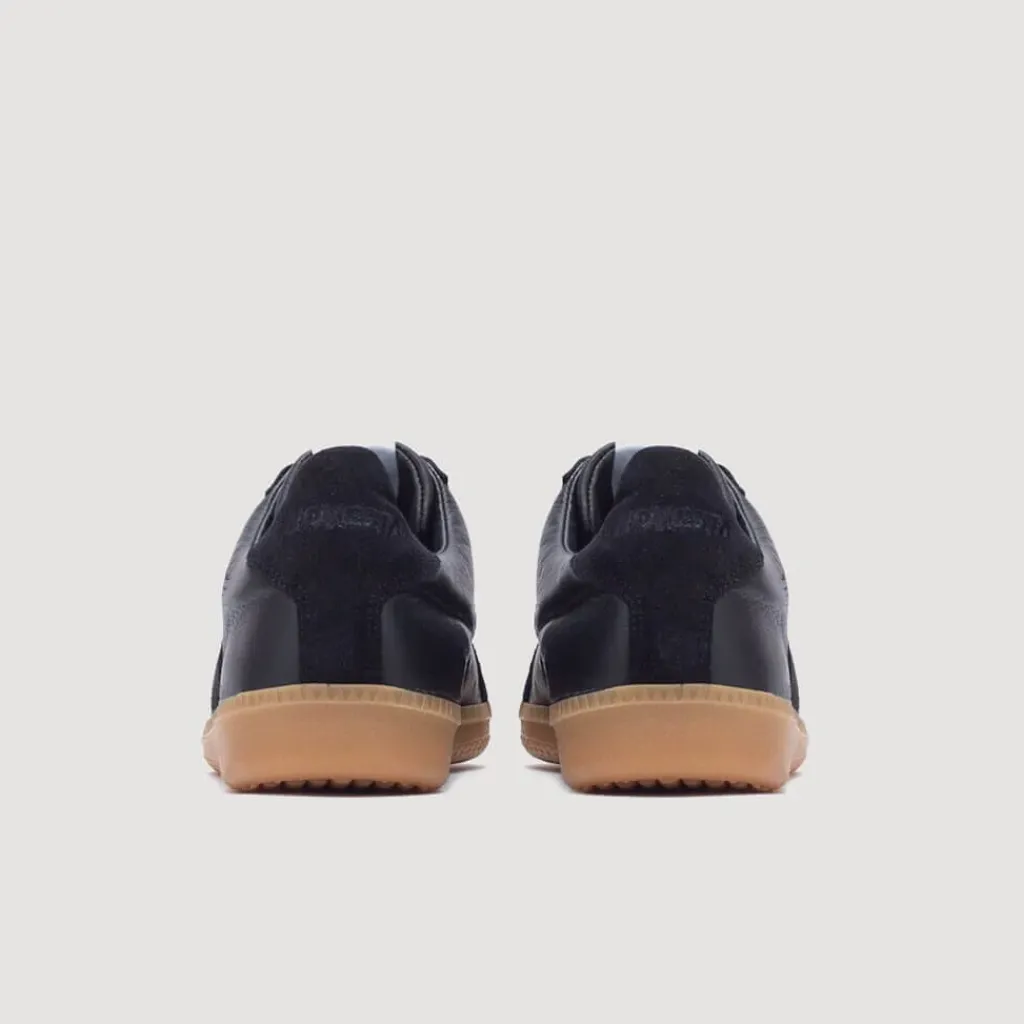 Footwear|Novesta German Army Trainer - Black/Transparent