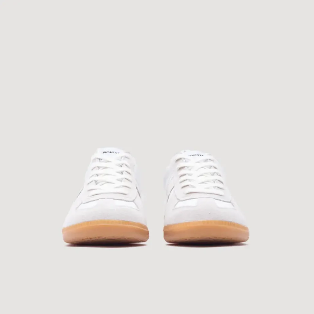 Footwear|Novesta German Army Trainer - White/Transparent