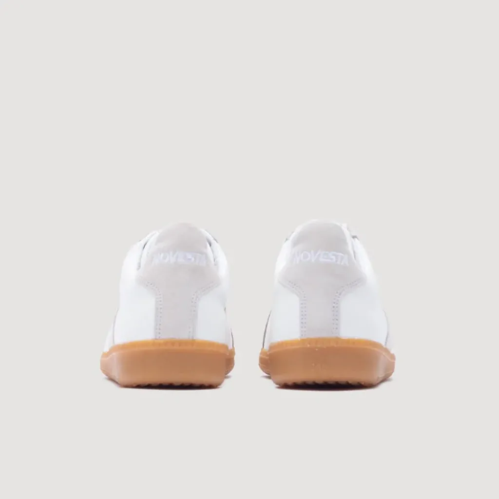 Footwear|Novesta German Army Trainer - White/Transparent