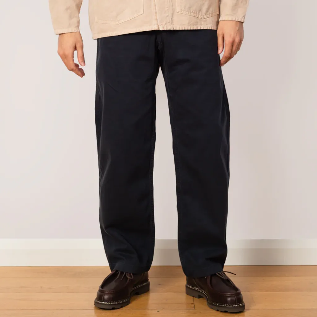 Trousers|Gramicci G-Pant Straight Fit - Navy