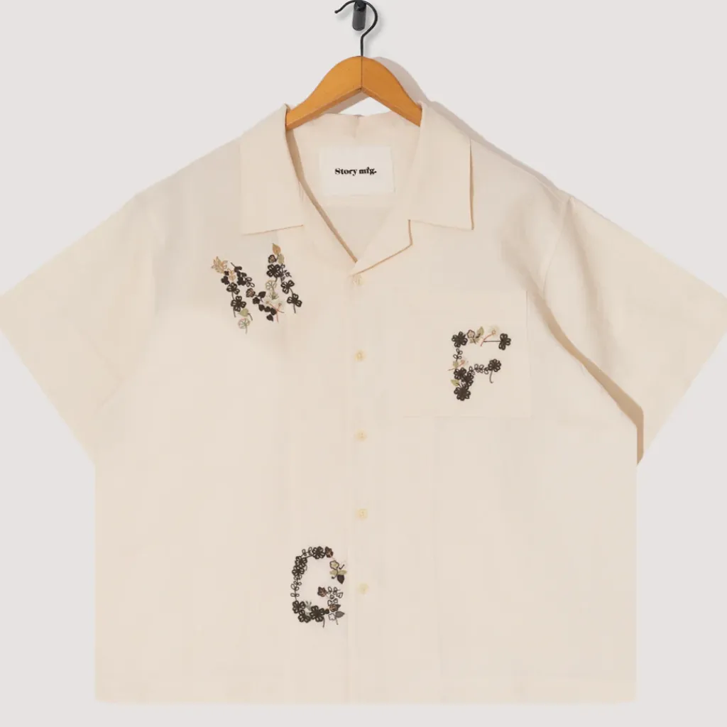 Shirts|Story MFG Greetings Shirt - Ecru Clover