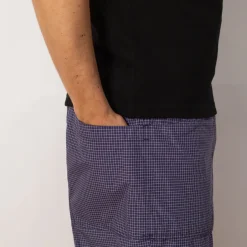 Shorts|Brain Dead Gridded Ripstop Utility Short - Blueberry