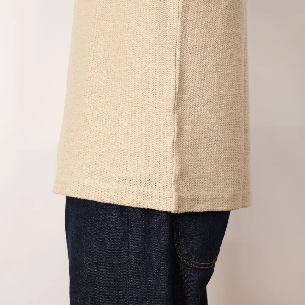 Shirts|Norse Projects Gustav Crochet Jersey Shirt - Oatmeal