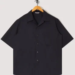 Shirts|Auralee Half Sleeved Shirt - Dark Navy