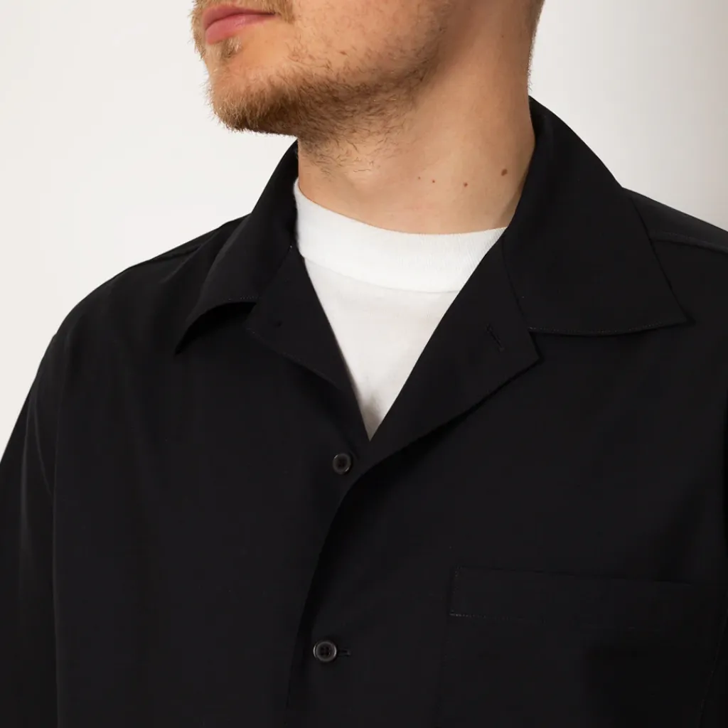 Shirts|Auralee Half Sleeved Shirt - Dark Navy