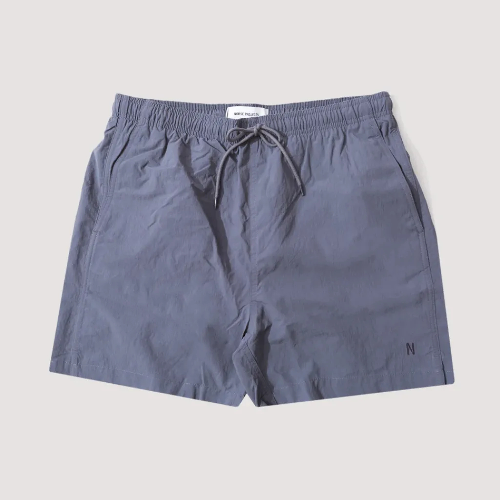 Shorts|Norse Projects Hauge Recycled Nylon Swimmer - Dusk Purple