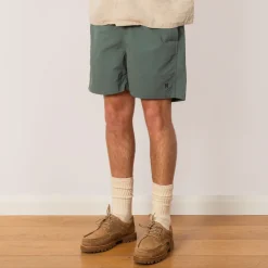 Shorts|Norse Projects Hauge Recycled Nylon Swimmer - Aluminium Petrol