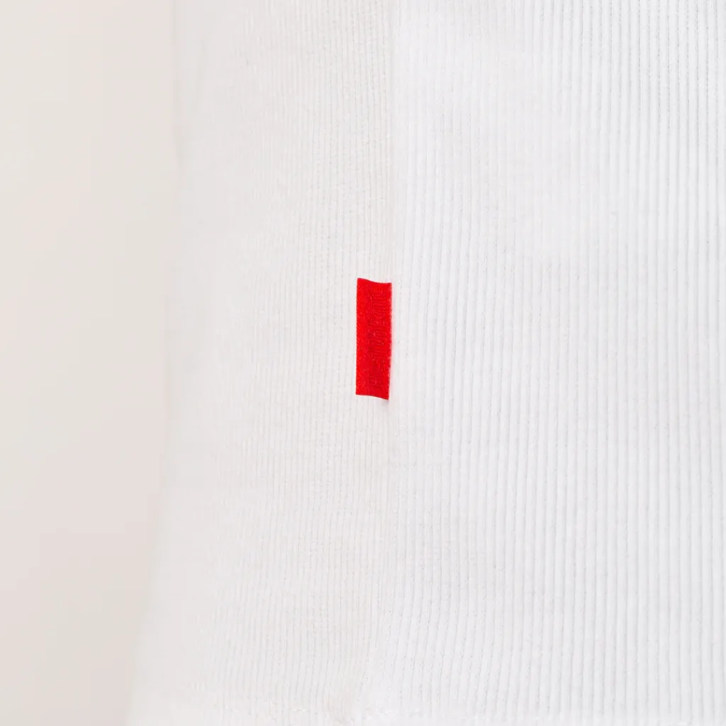 T-Shirts|Healthknit Heavyweight Rib Crew S/S - Off White