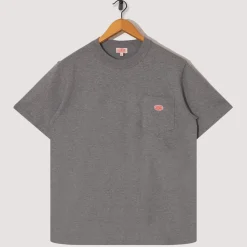 T-Shirts|Armor Lux Heritage Pocket T-Shirt - Misty Grey