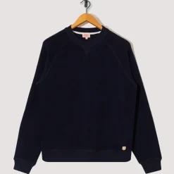 Sweatshirts|Armor Lux Heritage Raglan Sweat - Marine Deep
