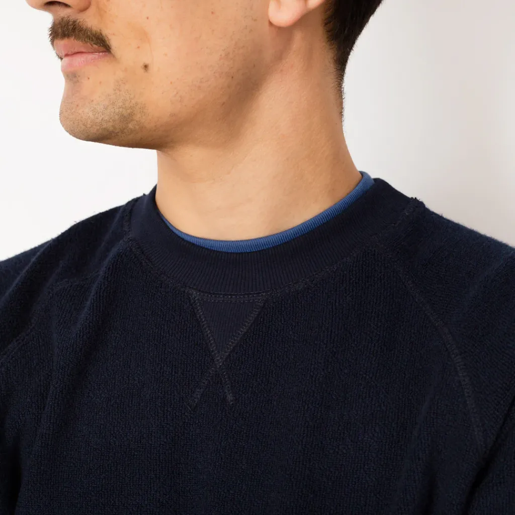 Sweatshirts|Armor Lux Heritage Raglan Sweat - Marine Deep