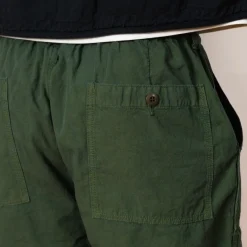 Shorts|Sage De Cret High Density Peg Top Baker Shorts - Olive