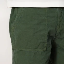 Shorts|Sage De Cret High Density Peg Top Baker Shorts - Olive