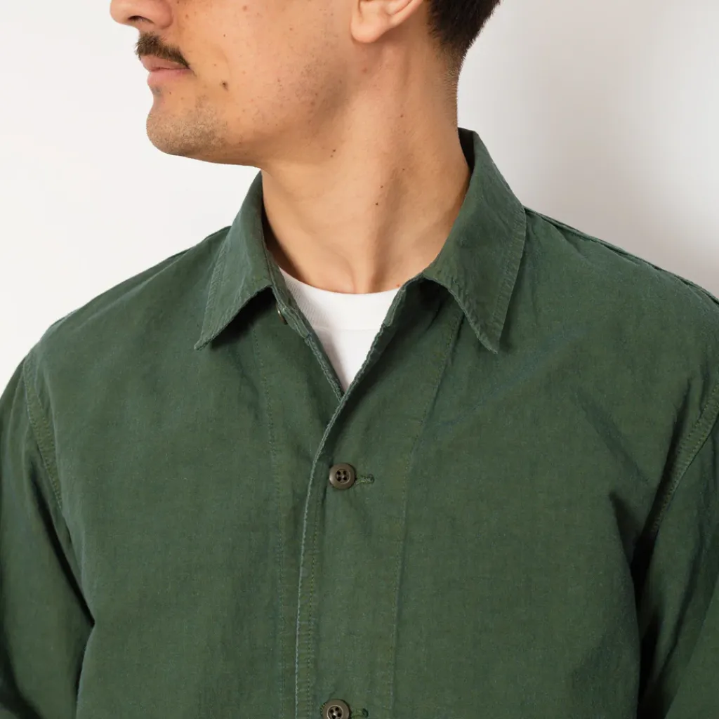 Jackets|Sage De Cret High Density Shirt Jacket - Olive