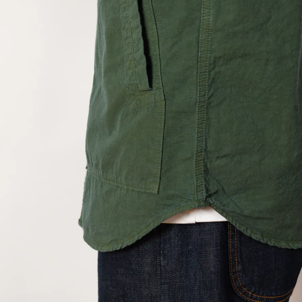 Jackets|Sage De Cret High Density Shirt Jacket - Olive