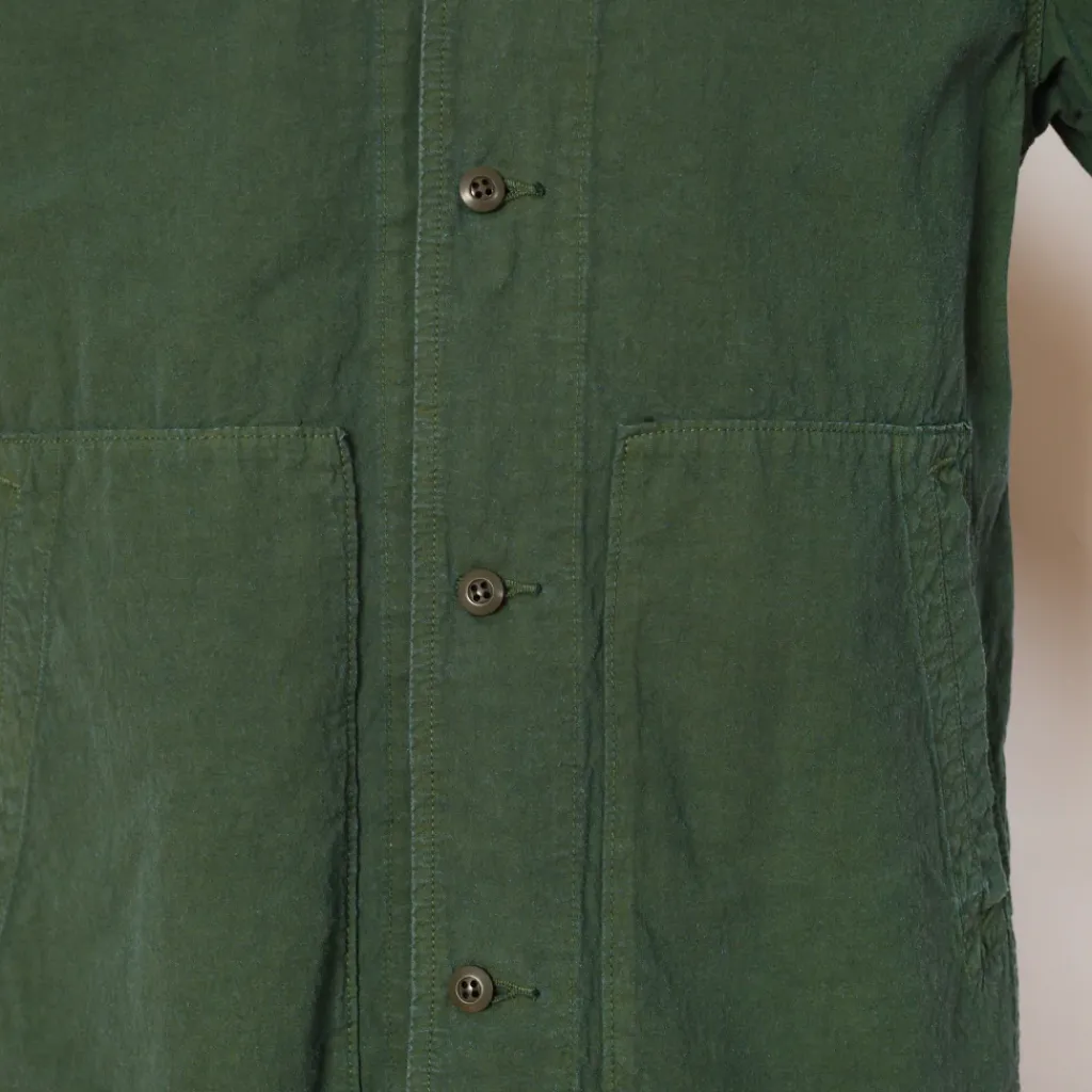 Jackets|Sage De Cret High Density Shirt Jacket - Olive